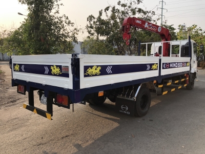 hino fc đời 2016 gắn cẩu unic 370 4 khúc