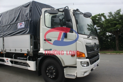 BÁN XE TẢI TRẢ GÓP HINO FL8JW7A THÙNG MUI BẠT 15 TẤN Ở ĐỒNG NAI