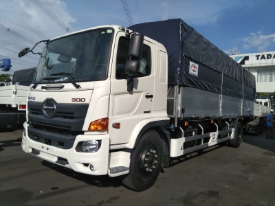 BÁN XE TẢI TRẢ GÓP HINO FG8JT7A THÙNG MUI BẠT 8 TẤN Ở ĐỒNG NAI