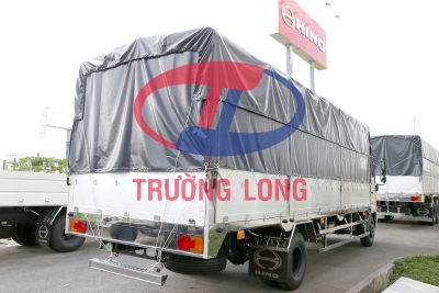 BÁN XE TẢI TRẢ GÓP HINO FC9JLTC THÙNG MUI BẠT 6.4 TẤN Ở KIÊN GIANG