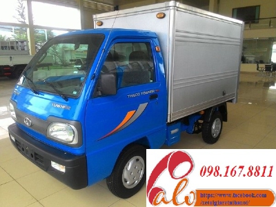 XE TẢI TOWNER 800 THÙNG KÍN - GIÁ XE TẢI 5 TẠ THÙNG MUI BẠT