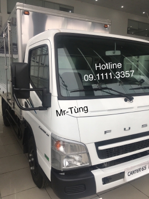 Xe tải 3 tấn rưỡi fuso 6.5 thùng dài 4m35