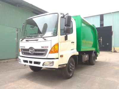 Bán xe cuốn ép rác Hino FC 9 khối