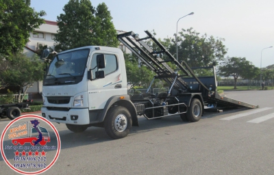 Bán xe tải cứu hộ kéo chở xe 5 tấn Nhật Bản Mitsubishi Fuso FA gía tốt nhất Hà Nội