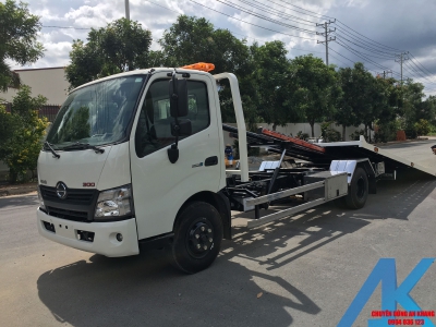Xe ô tô chở xe cứu hộ sàn trượt