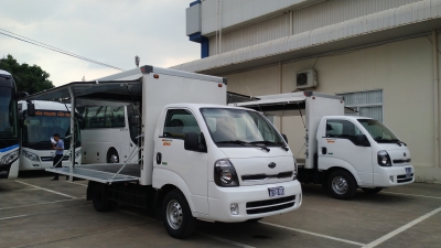 BÁN XE TẢI KIA 1,5T THÙNG CÁNH DƠI