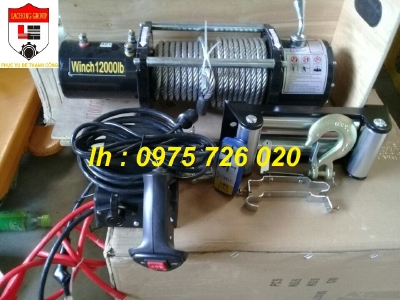 Tời điện kéo xe 2000lbs 3000lbs 4000lbs 6000lbs 12000lbs - lh 0975 726 020