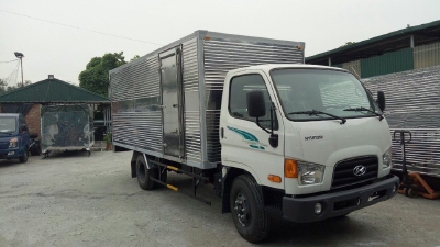 Hyundai 75s 4 tấn với thiết kế hoàn toàn mới.