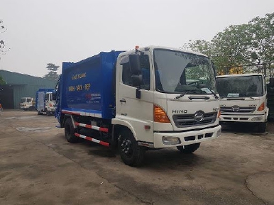 XE TẢI HINO CUỐN ÉP RÁC