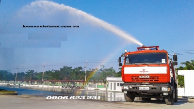 Xe cứu hoả Kamaz 8m3 | Xe Chữa cháy 8 khối Kamaz