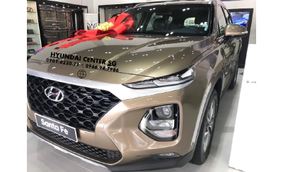 Bán Hyundai SantaFe 2020 có sẵn giao liền tay