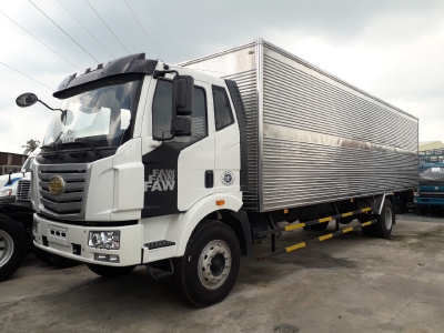 Xe tải Faw 7 tấn thùng kín siêu dài 9m7 giá tốt giao ngay