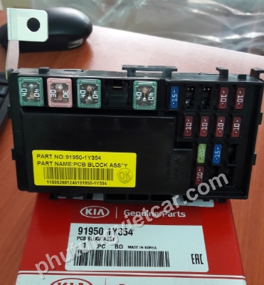919501Y354 Hộp cầu chì động cơ Kia Morning