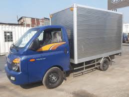 Chiếc xe Hyundai H150 thùng kín