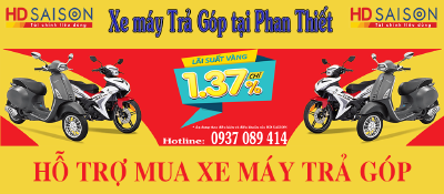Xe máy trả góp tại Phan Thiết