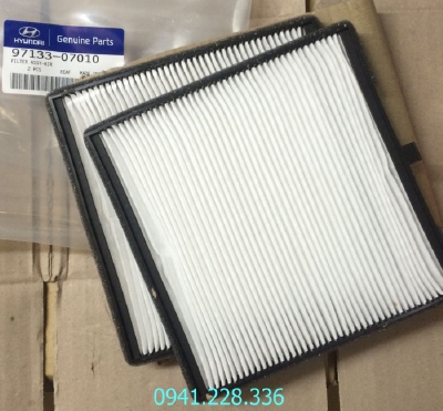 9713307010 LỌC GIÓ ĐIỀU HÒA KIA MORNING HUYNDAI I10.