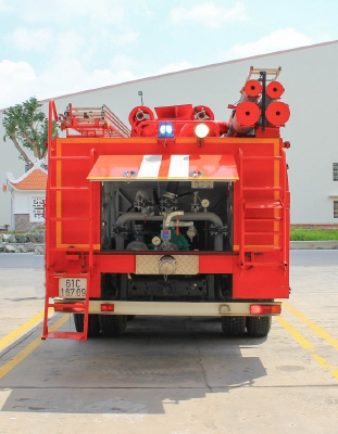 Xe cứu hoả Kamaz 5m3 | Xe chữa cháy Kamaz