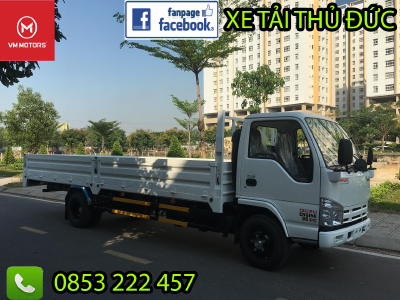 xe isuzu 1,9 tấn thùng dai 6,2 mét - siêu chở hàng cồng kềnh