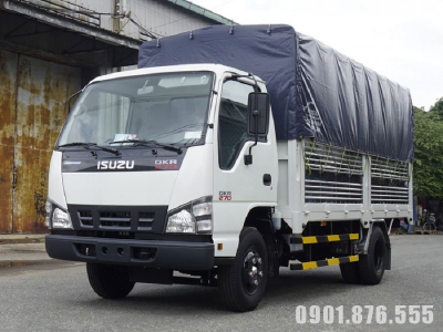 Isuzu QKR270 Thùng Bạt Dài 4m3 Hỗ Trợ Vay Cao, Xe Có Sẵn