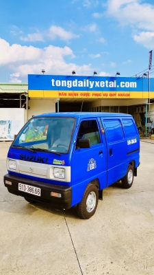 �XE TẢI VAN SUZUKI 495KG CHẠY GIỜ CAO ĐIỂM THÀNH PHỐ�