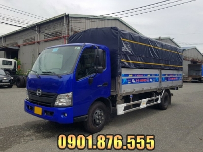 Xe tải Hino XZU730L thùng dài 5m6 có sẵn hỗ trợ ngân hàng 80%, giao nhanh