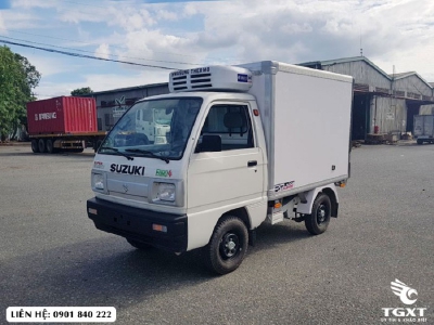 Suzuki Truck thùng đông lạnh giá 3xx triệu, giao xe sau 7 ngày làm việc