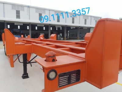 Sơ Mi Rơ Mooc 40 feet 8 khóa mooc xương 3 chân tại hải phòng