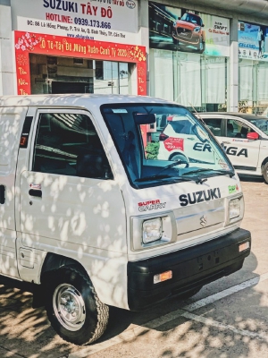 Xe suzuki Blind van đời 2020 màu trắng tại Cần Thơ