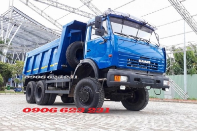 Xe ben 3 cầu kamaz 65111 (6x6) 10m3 | Kamaz ben 3 cầu