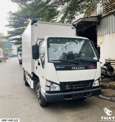 Isuzu QKR230 thùng bảo ôn gắn bửng nâng, trả góp 80%