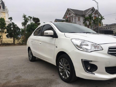 Bán Mitsubishi Attrage 2019, số sàn, màu Trắng tinh