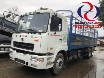 Xe Tải CAMC 3 Chân Máy Hino 15T Thùng 9m5