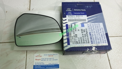 87611B4010 Mặt gương chiếu hậu trái - không sấy Hyundai i10