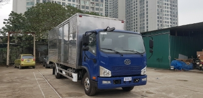 Xe tải Faw 8 tấn Trường Giang thùng kín dài 6m2