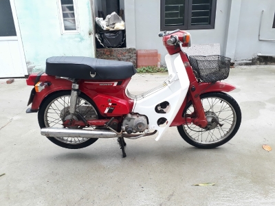 Cub DD Đỏ 70cc Biển 4 số Honda Nhật